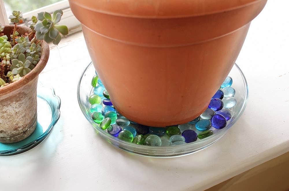 9 in. Glass Tray