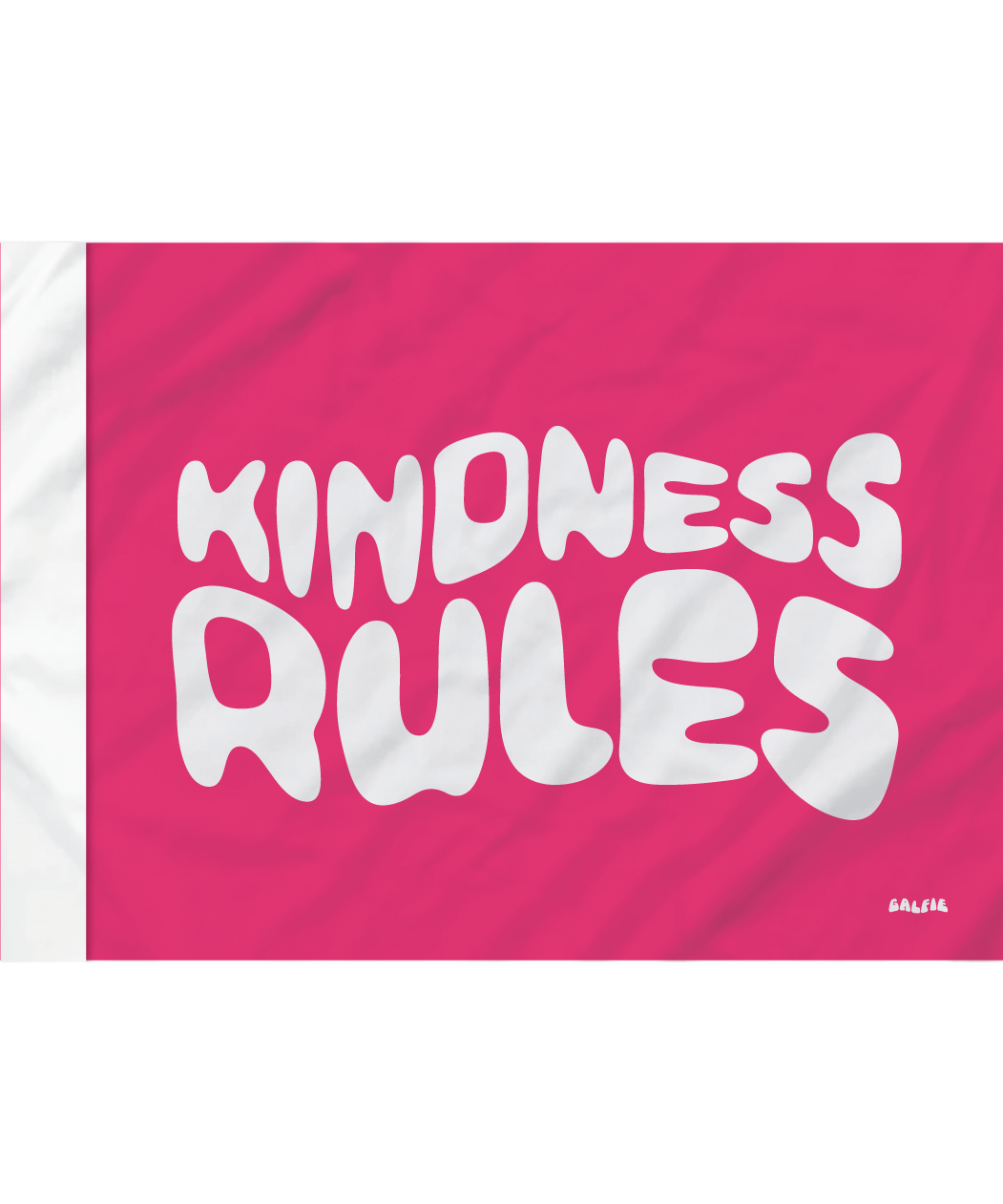 Kindness Rules Flag
