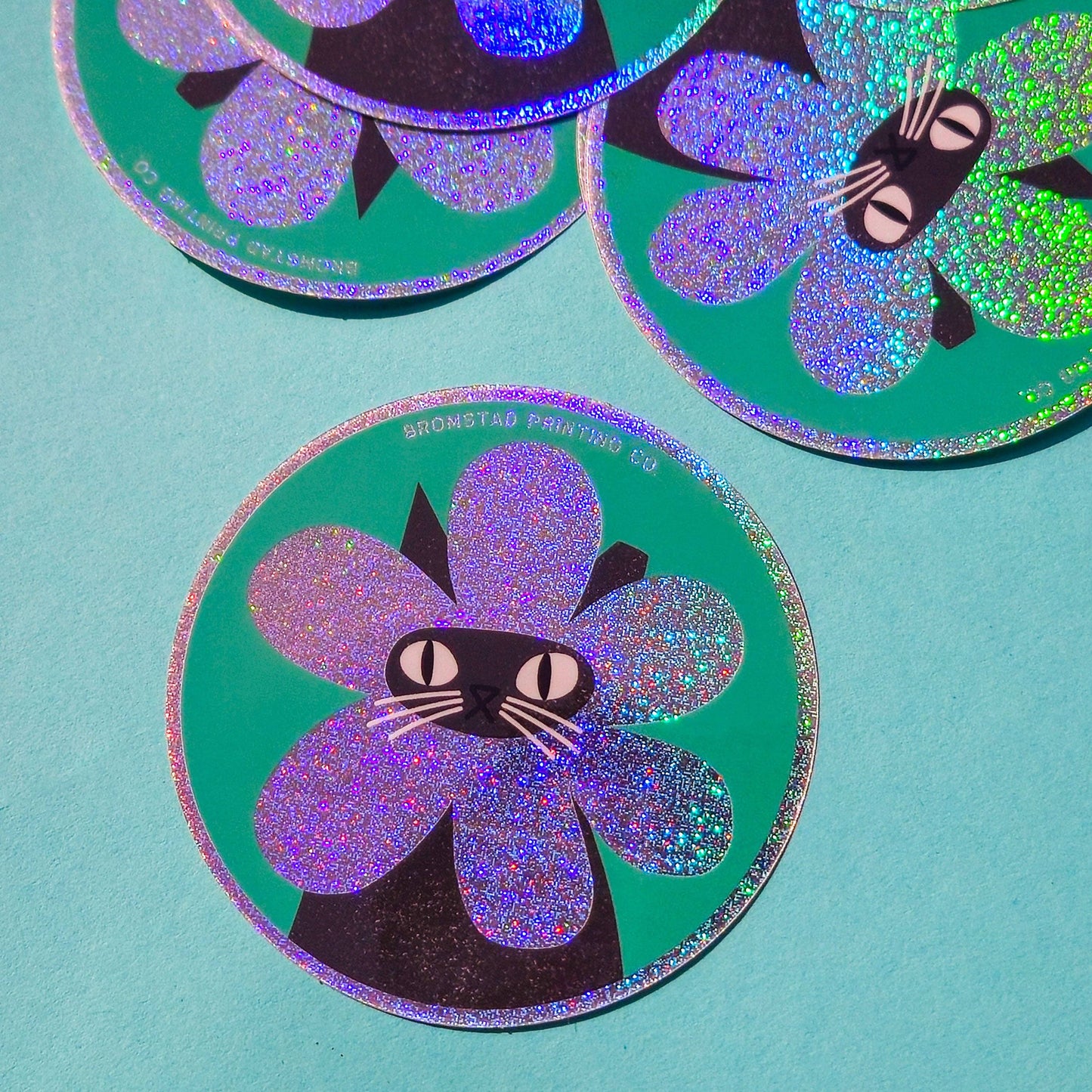 Rarest Bloom Sparkle Kitty Sticker