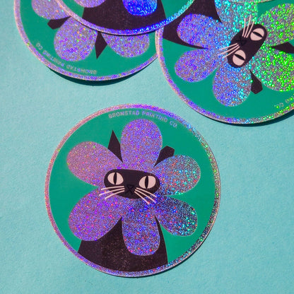 Rarest Bloom Sparkle Kitty Sticker