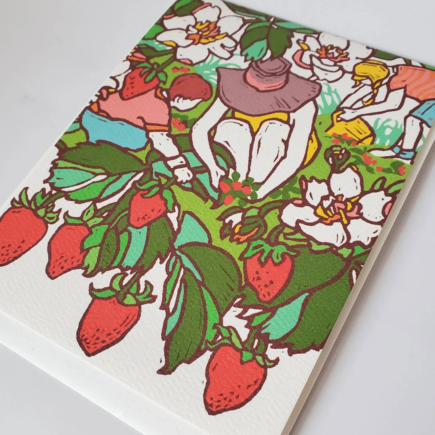 Mother's Strawberry Fields Forever Greeting Card