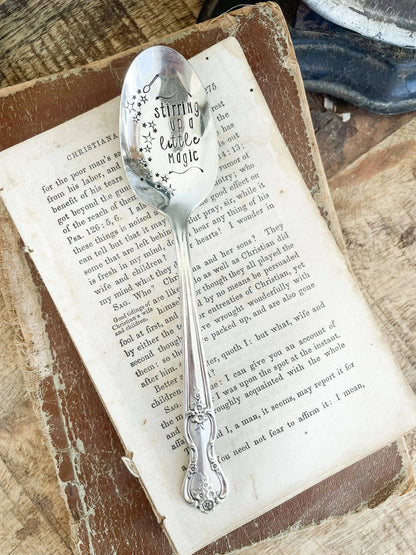 Vintage Stamped Spoon Collection