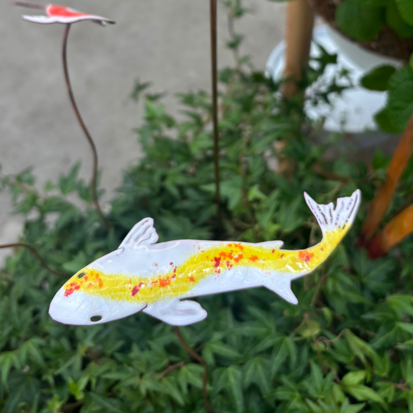 Copper Enamel Koi