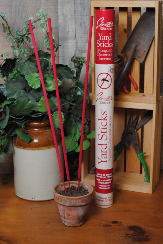 Skeeter Screen™ Yard Sticks™ Mosquito Deterrent Incense
