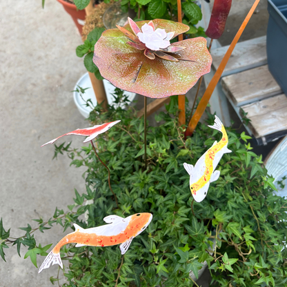 Copper Enamel Koi