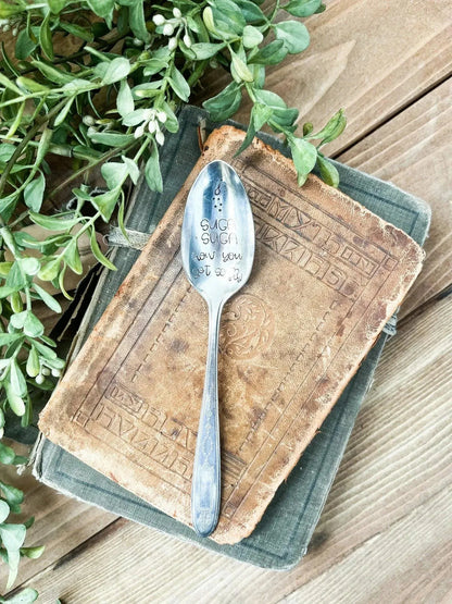 Vintage Stamped Spoon Collection