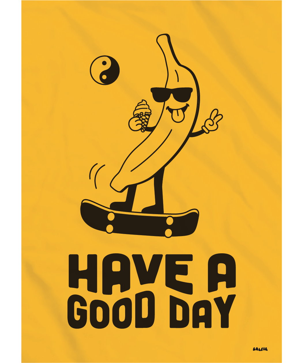 Have A Good Day Banana Garden Flag