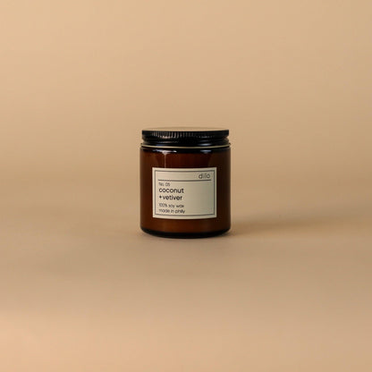 No. 05 - Coconut + Vetiver Candle