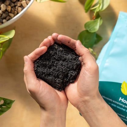 4 qt Organic potting soil mix, indoor, houseplant & herbs