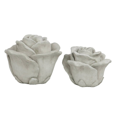 Cast Concrete Rose