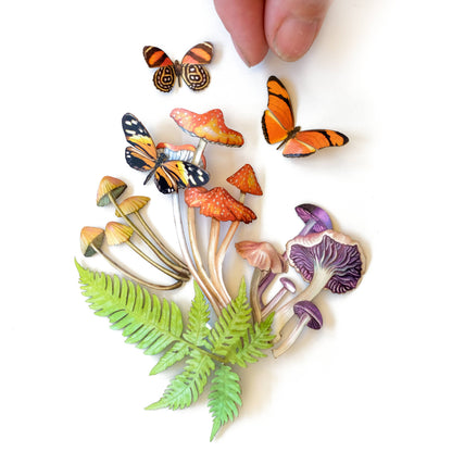Ferns & Friends Psychedelic Mini Collection - 7 Piece Set