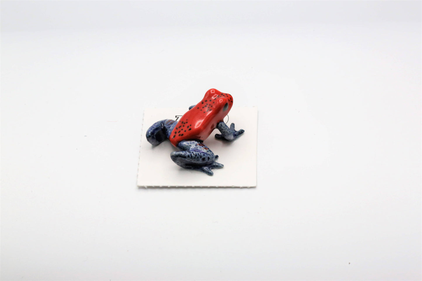 Porcelain Dart Frog Figurine
