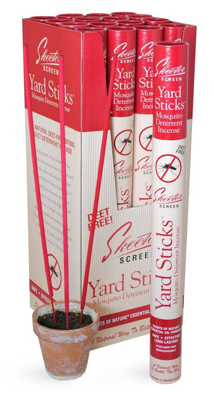 Skeeter Screen™ Yard Sticks™ Mosquito Deterrent Incense