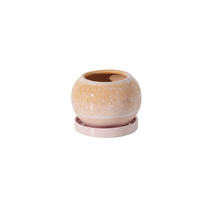 Casey Pot with Saucer