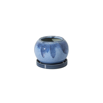 Casey Pot with Saucer