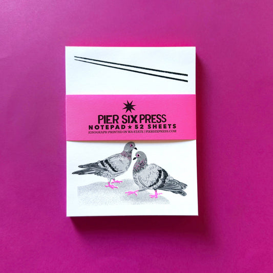 Pigeons! Little Jotter Notepad 