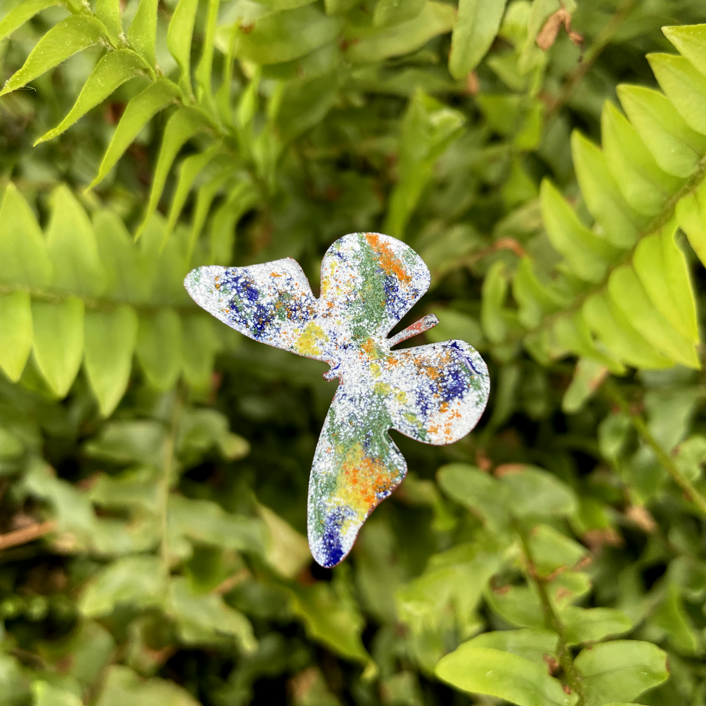 Copper Enamel Butterfly
