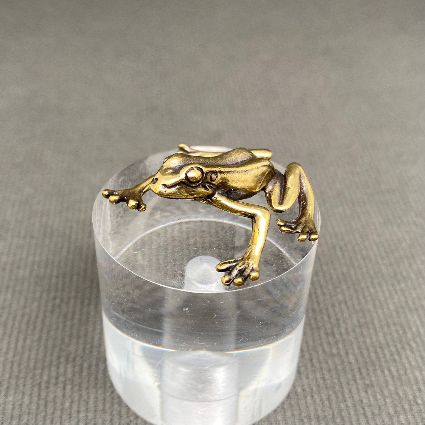Brass Tree Frog Crafts Decoration Desktop Ornaments