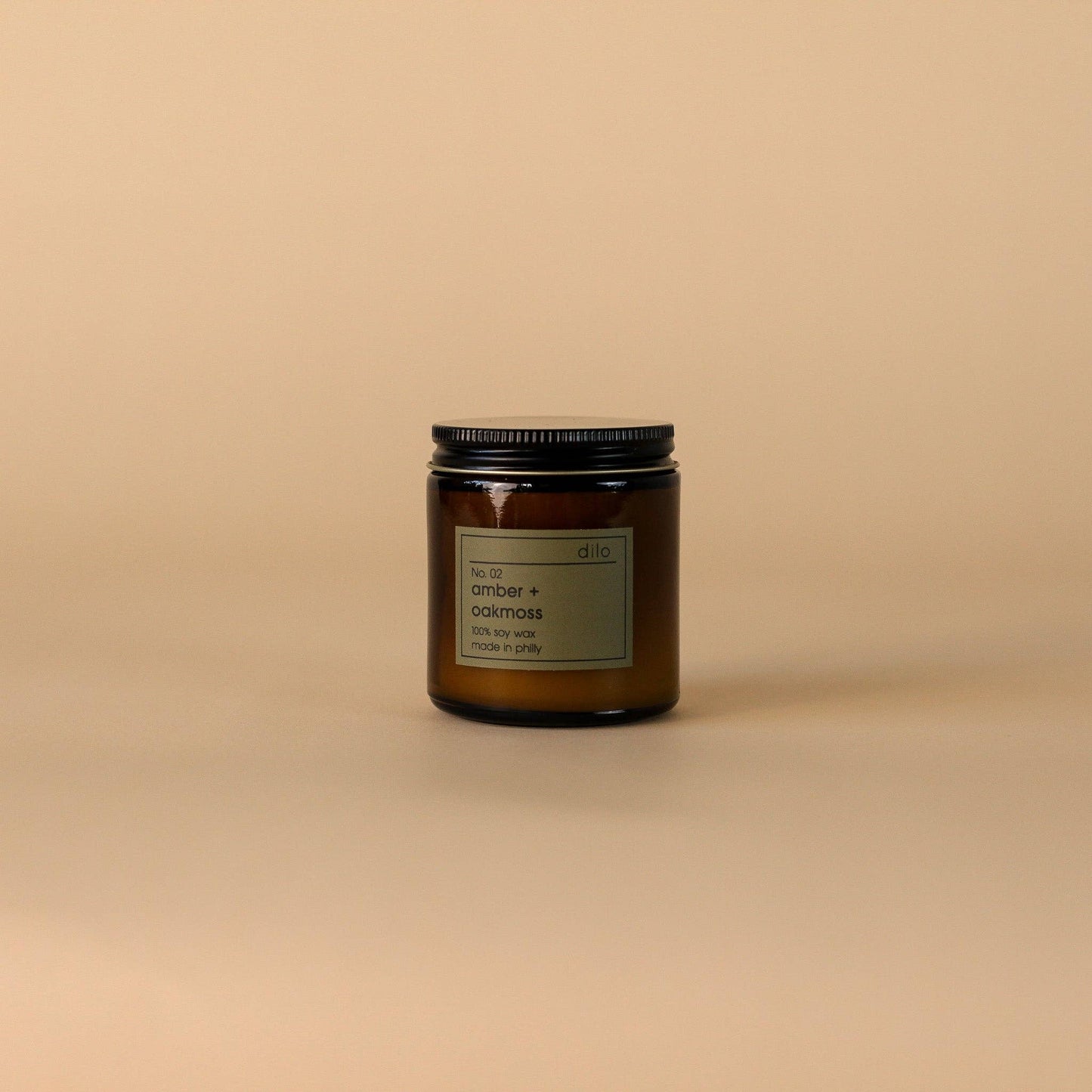 No. 02 - Amber + Oakmoss Candle
