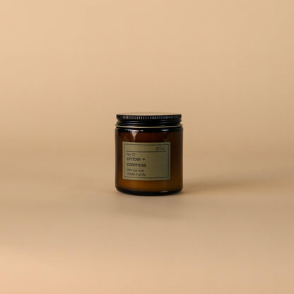 No. 02 - Amber + Oakmoss Candle