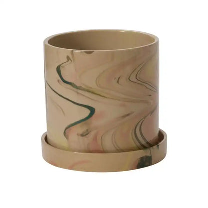 Melage Pot With Saucer