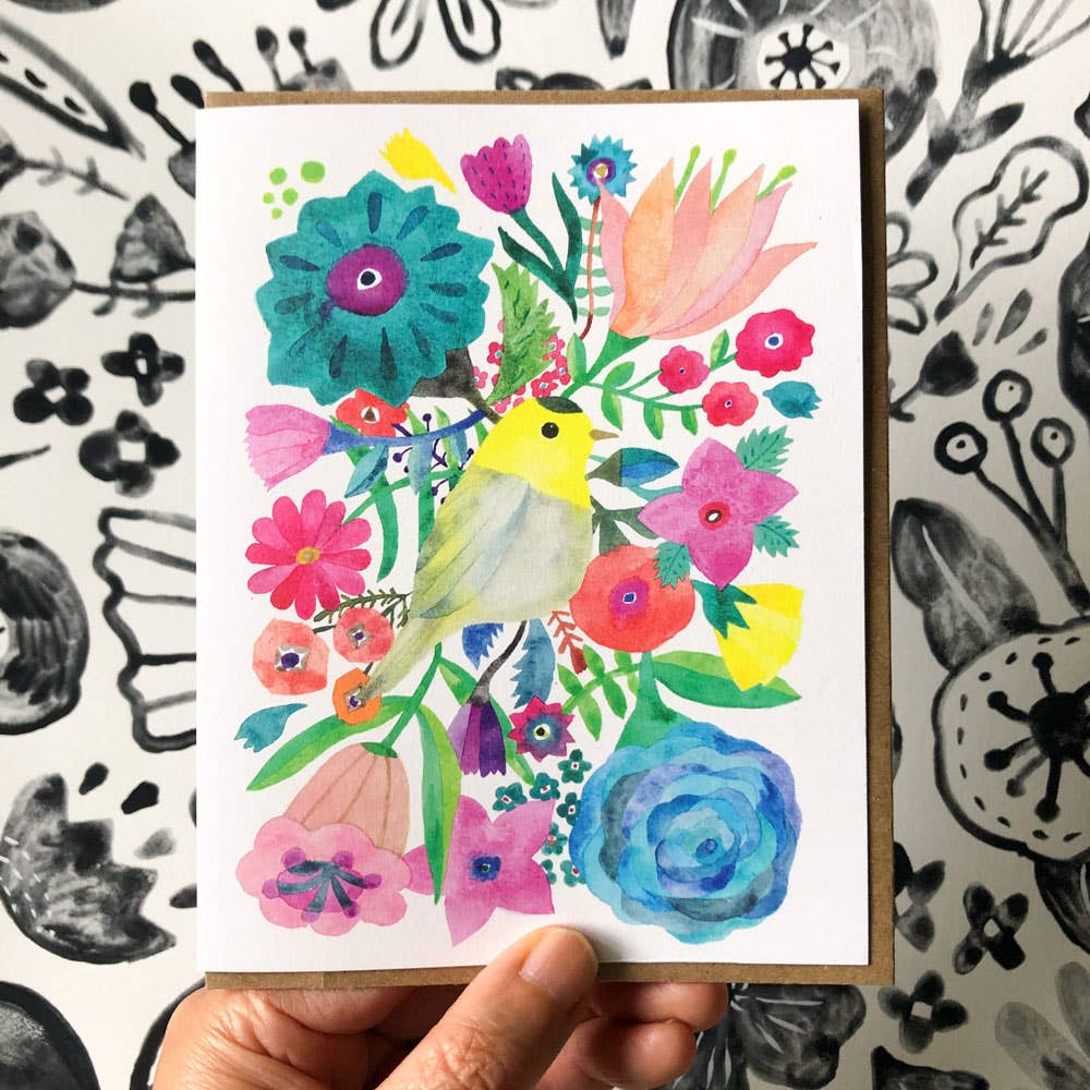 Warbler Everyday Greeting Card