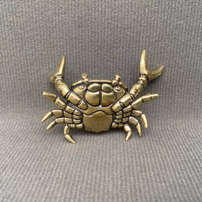 The Crab Opens Its Claws Brass Crafts Desktop Ornaments