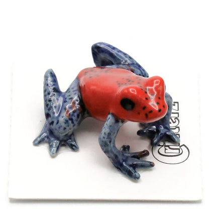 Porcelain Dart Frog Figurine