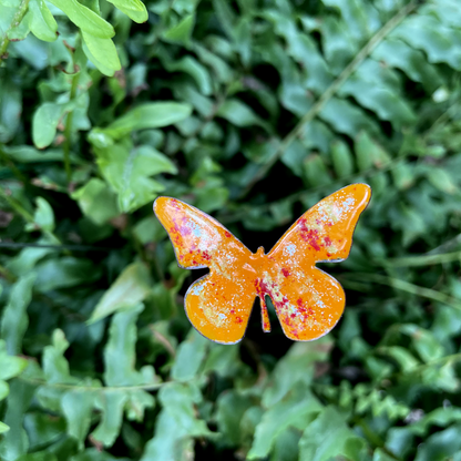Copper Enamel Butterfly
