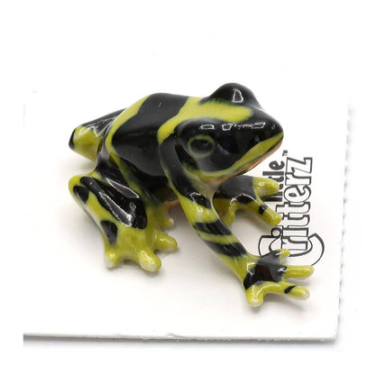 Porcelain Dart Frog Figurine