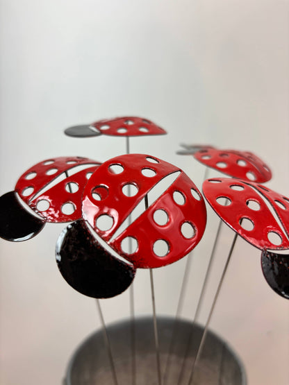 Copper Enamel Ladybug