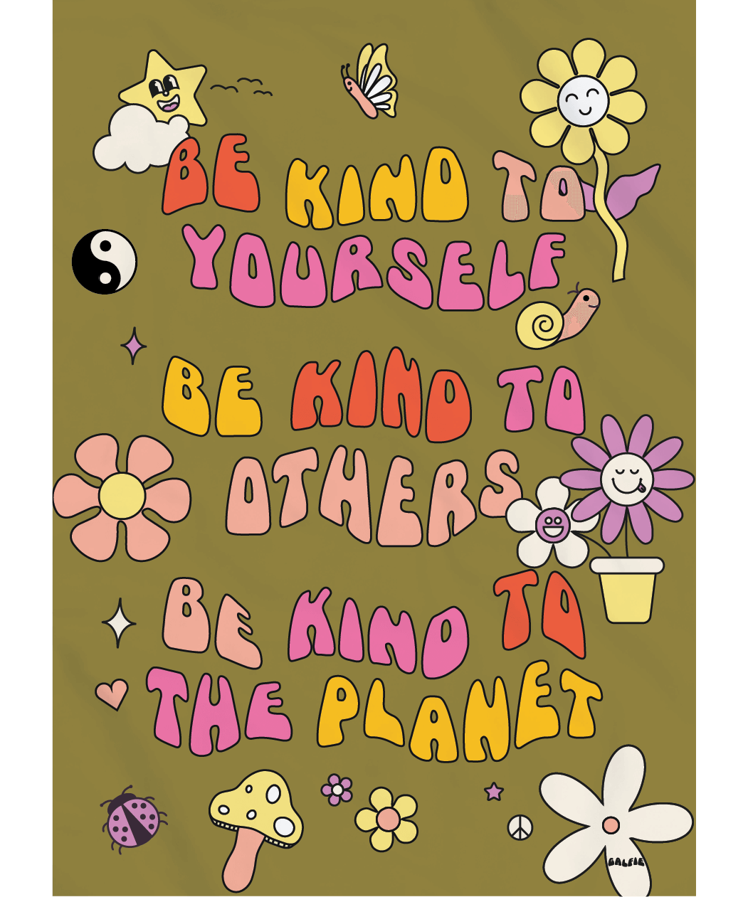 Be Kind To All Garden Flag