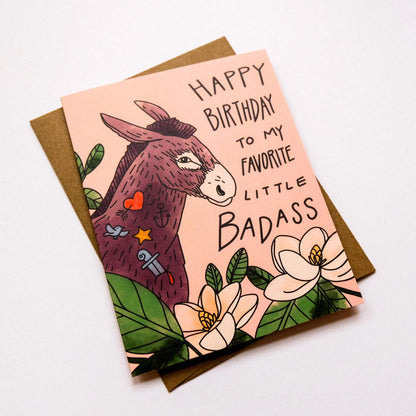 Happy Birthday To My Favorite Little Badass Card