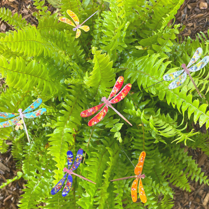 Copper Enamel Dragonfly