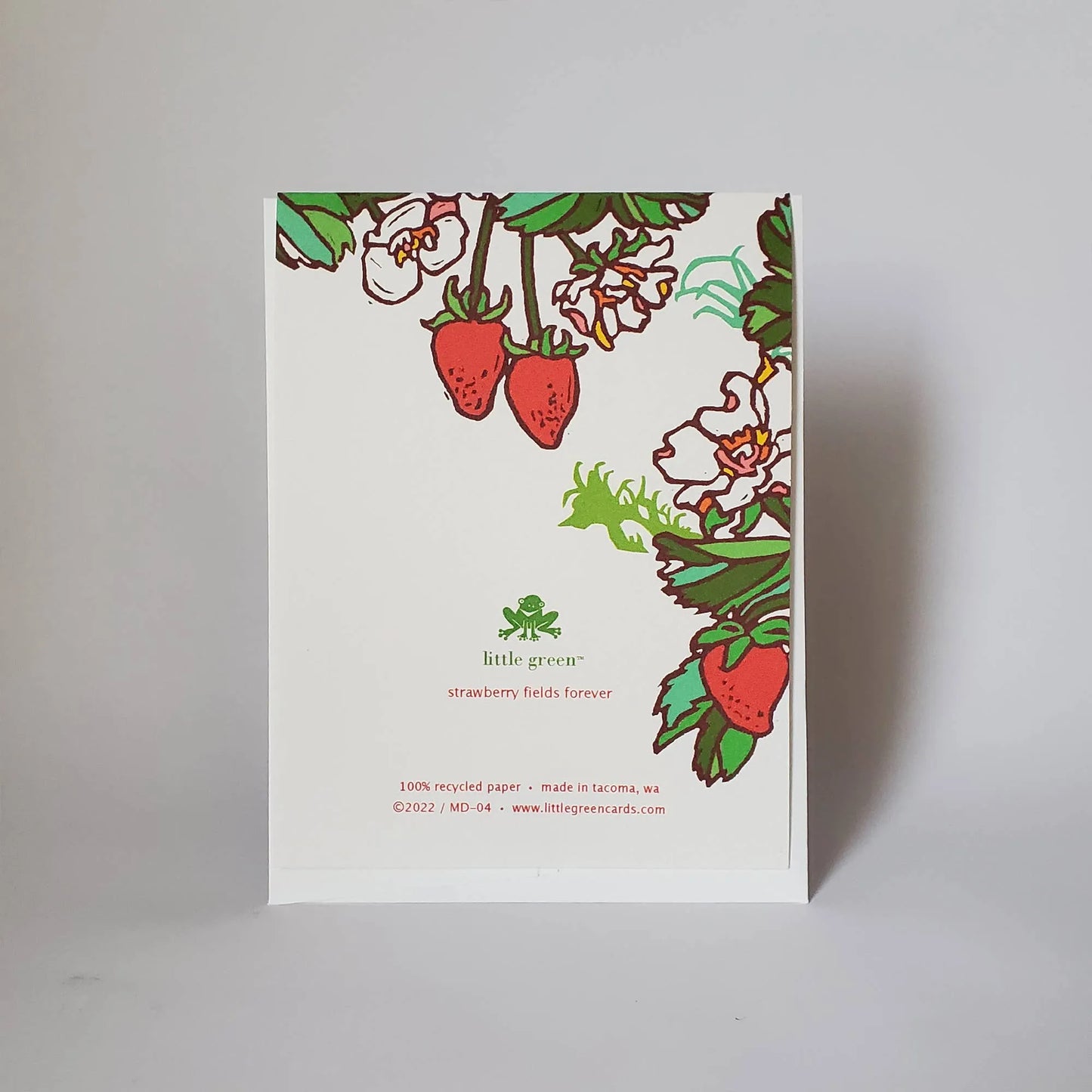 Mother's Strawberry Fields Forever Greeting Card
