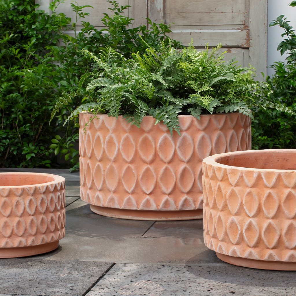 Campania Oriel Low Planter