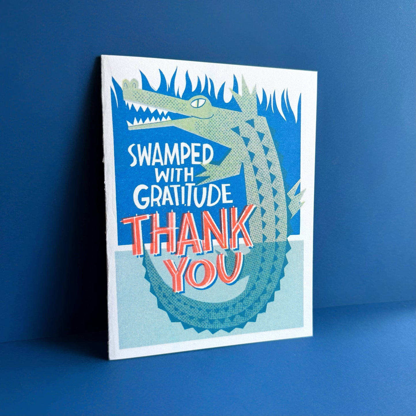 Swamped With Gratitude Thank You Card