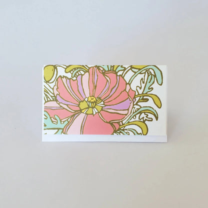 Poppy & Camellia Mini Note Set of 8