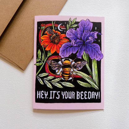 Hey, It's Your Beeday Card