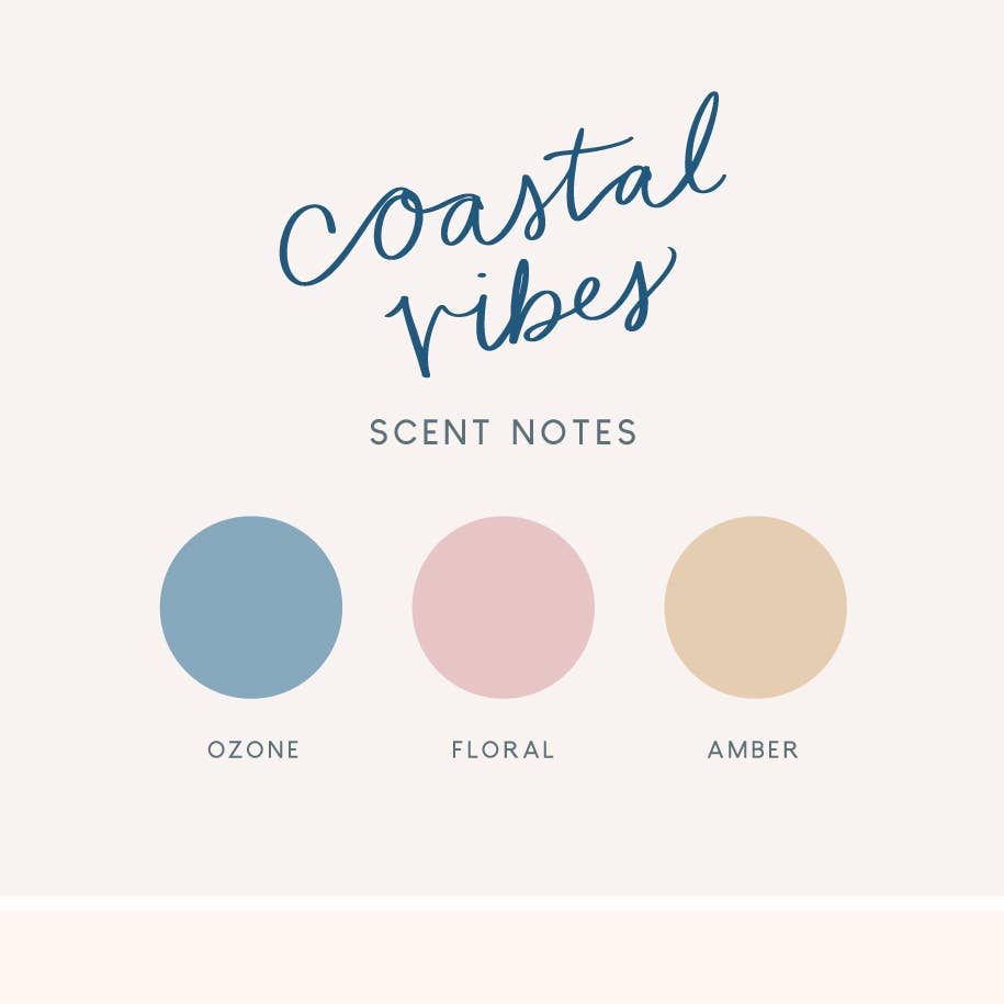 8 oz. Poured Goods Coastal Vibes Soy Wax Candle
