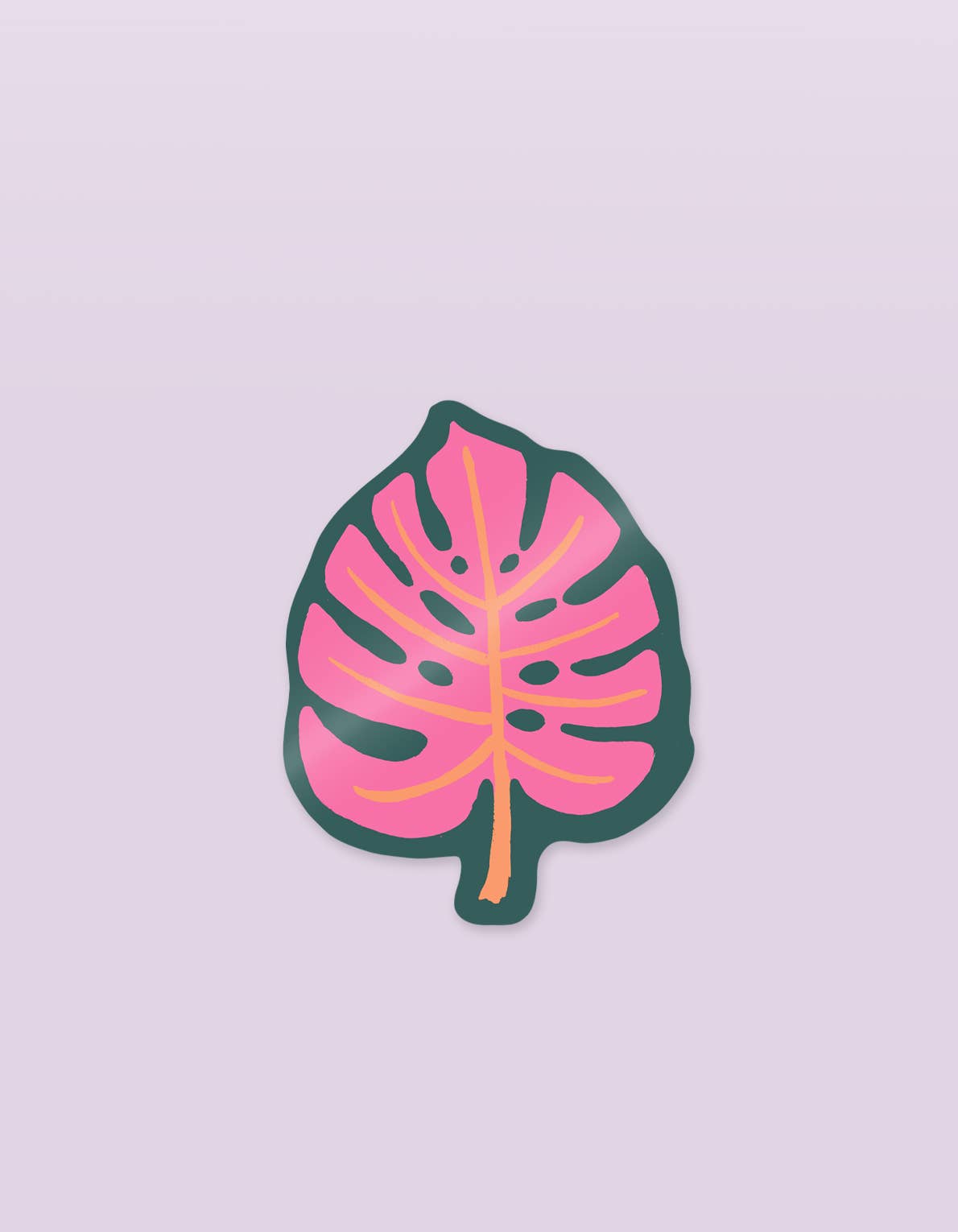 Monstera Die Cut Sticker