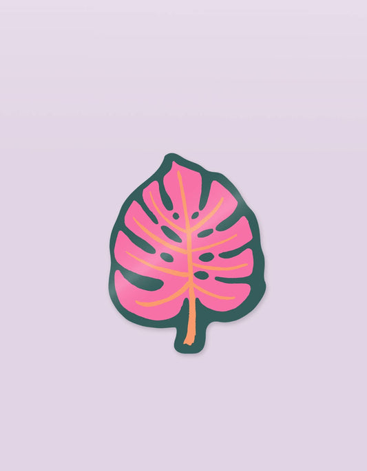 Monstera Die Cut Sticker