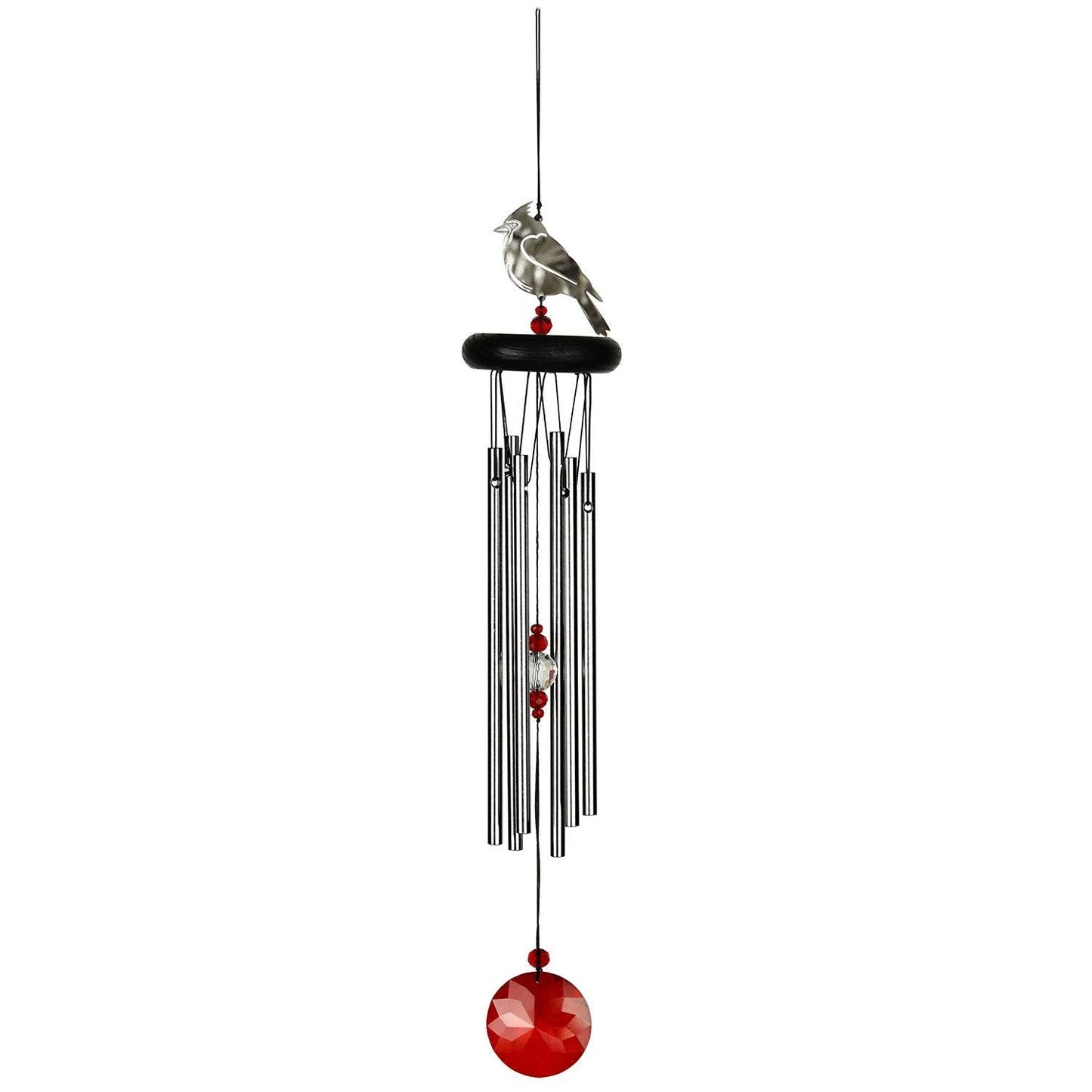 20 in. Woodstock Crystal Cardinal Chime