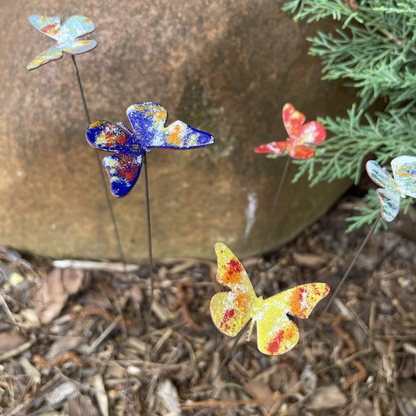 Copper Enamel Butterfly
