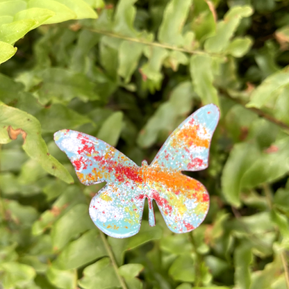Copper Enamel Butterfly