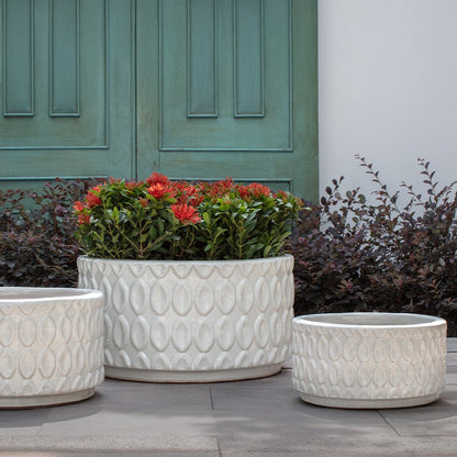 Campania Oriel Low Planter