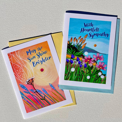 Heartfelt Sympathy Card (Blank Inside)