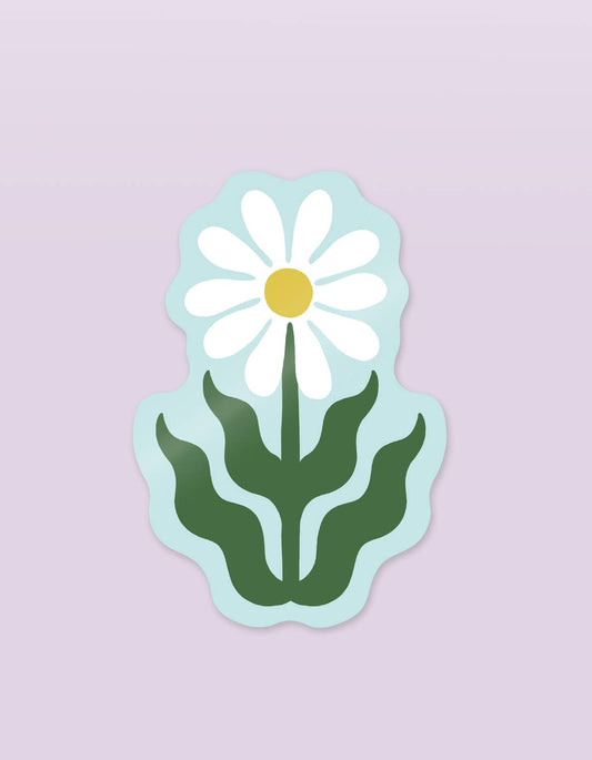 Daisy Die Cut Sticker