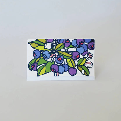Strawberry & Blueberry Mini Note Card Set of 8 Gift Tags