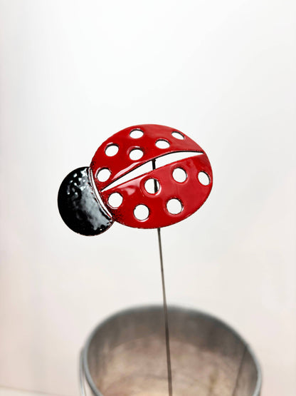 Copper Enamel Ladybug